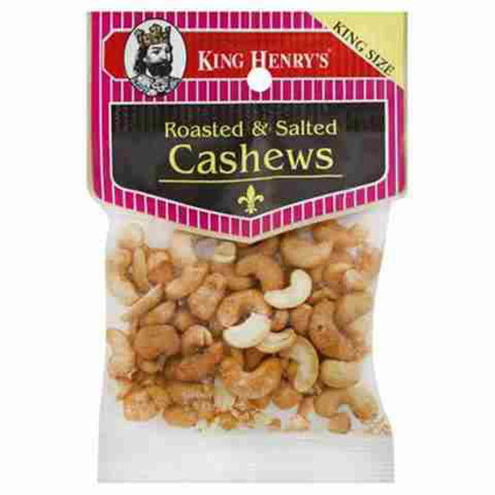 Picture of KING HENRYS ROASTED SALTED CASHEWS