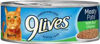 Picture of 9 LIVES MEATY PATE WITH REAL CHICKEN 5.5OZ