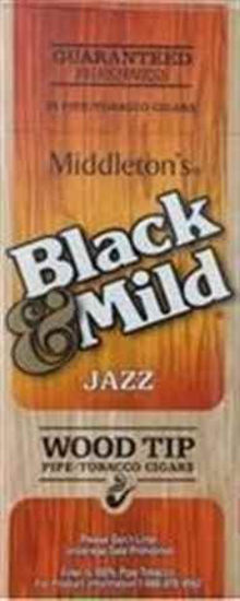 Picture of BLACK & MILD JAZZ WOOD TIP 25CT