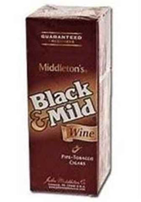 Picture of BLACK & MILD WINE PLASTIC TIP 25CT
