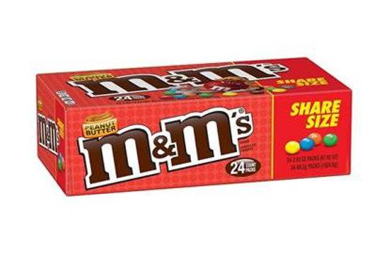 Picture of MnM PEANUT BUTTER KING SIZE 2.83OZ 24CT