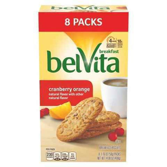 Picture of BELVITA CRANBERRY ORANGE 1.76OZ 8CT