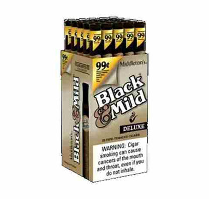 Picture of BLACK & MILD DELUXE WOOD TIP 99C 25CT