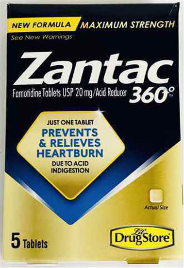 Picture of ZANTAC 360 MAXIMUM STRENGTH 5CT