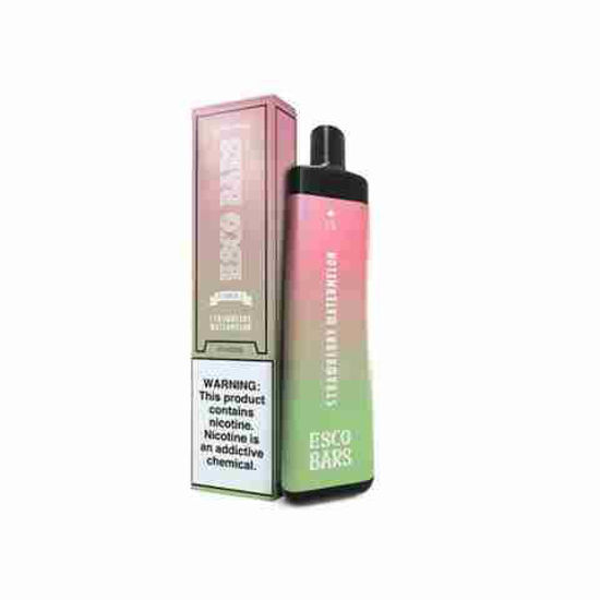Picture of ESCO BAR MEGA STRAWBERRY WATERMELON 10CT