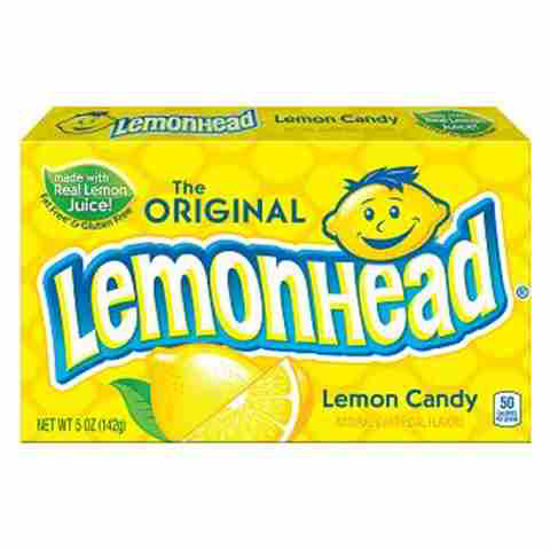 Picture of LEMONHEAD LEMON CANDY THEATER BOX 5OZ