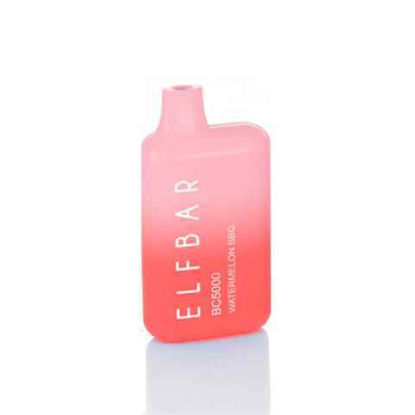 Picture of ELF BAR WATERMELON BUBBLE GUM 5000 PUFFS 10CT