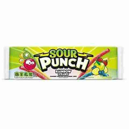 Picture of SOUR PUNCH STRAWS RAINBOW SINGLE