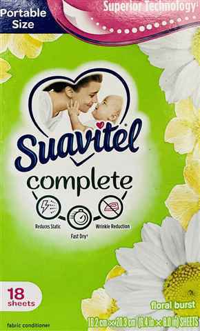 AK Wholesale. SUAVITEL COMPLETE FLORAL BURST SHEETS 18CT