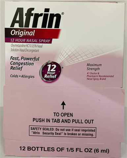 AK Wholesale. AFRIN ORIGINAL NASAL SPRAY 6ML 12CT