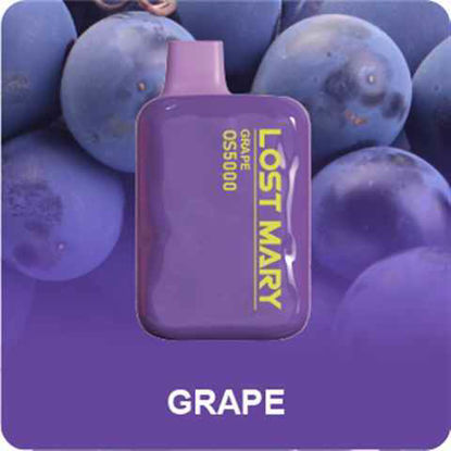 Picture of LOST MARY GRAPE 5000 PUFFS 10CT