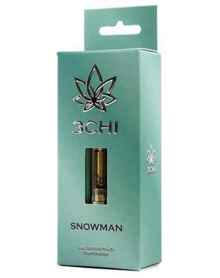 Picture of 3CHI SNOWMAN 1ML DELTA 8 THCV CARTRIDGE