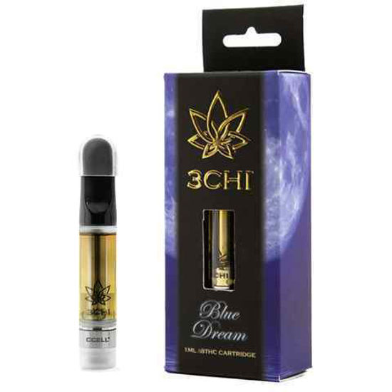 Picture of 3CHI BLUE DREAM 1ML DELTA 8 CARTRIDGE