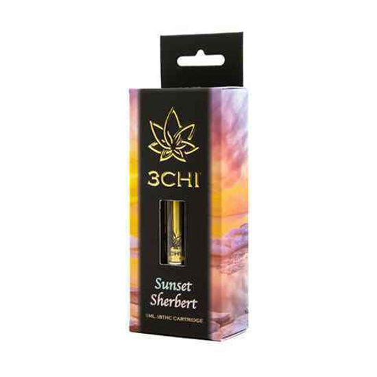 Picture of 3CHI SUNSET SHERBET 1ML DELTA 8 CARTRIDGE