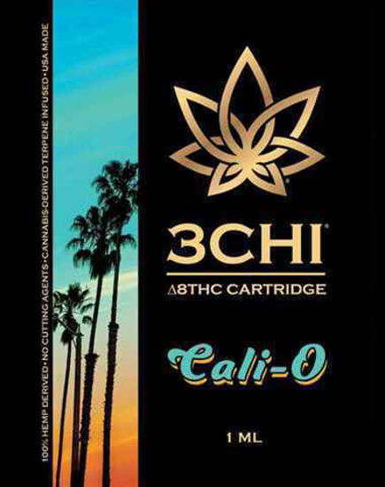 Picture of 3CHI CALI O 1ML DELTA 8 CARTRIDGE