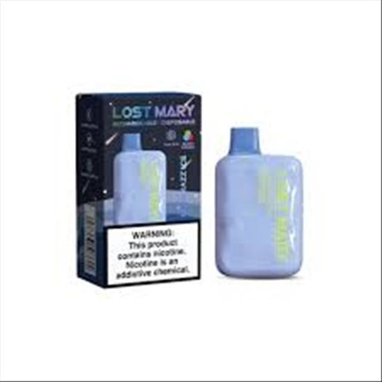 Picture of LOST MARY BLUE RAZZ ICE 5000 PUFFS 10CT