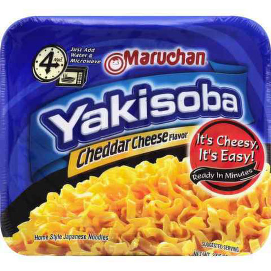 Picture of MARUCHAN YAKISOBA CHEDDAR CHEESE 3.96OZ