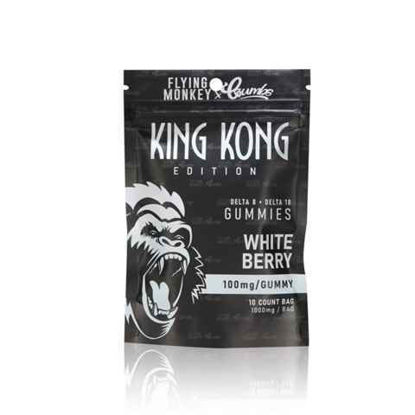 Picture of KING KONG WHITE BERRY DELTA 8-10 GUMMIES 100MG