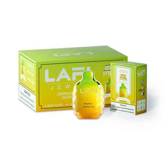 Picture of LAFI JEWEL PINEAPPLE COCONUT 8000 PUFFS 10CT