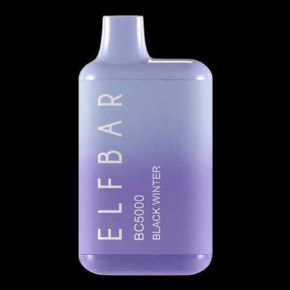 Picture of ELF BAR BLACK WINTER 5000 PUFFS 10CT