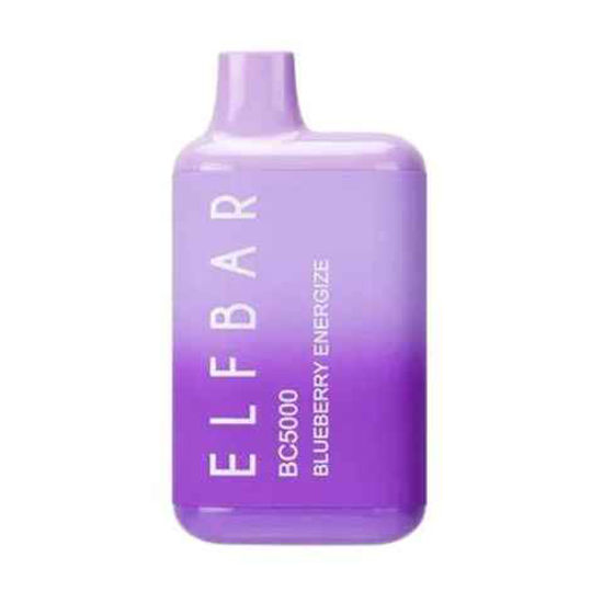 Picture of ELF BAR BLUEBERRY ENERGIZE 5000 PUFFS 10CT