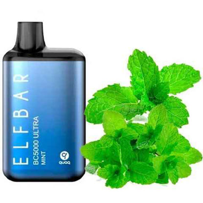 Picture of ELF BAR ULTRA MINT 5000 PUFFS 10CT