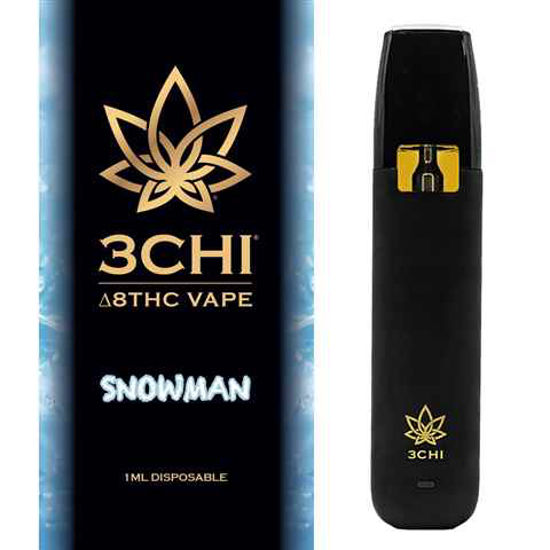 Picture of 3CHI SNOWMAN 1ML DELTA 8 DISPOSABLE