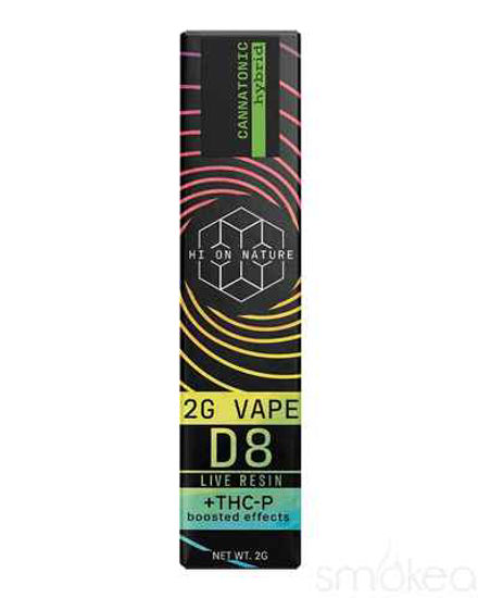 Picture of HI ON NATURE CANNATONIC DELTA 8 LIVE RESIN HYBRID DISPOSBLE 2G