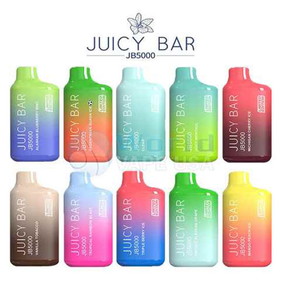 Picture of JUICY BAR BOX PAAN ICE 5000 PUFFS 10CT