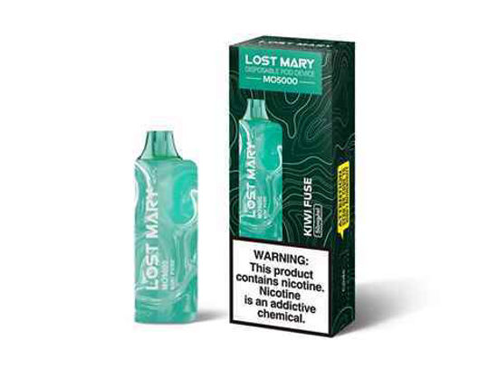 Picture of LOST MARY KIWI FUSE 5000 PUFFS 5CT