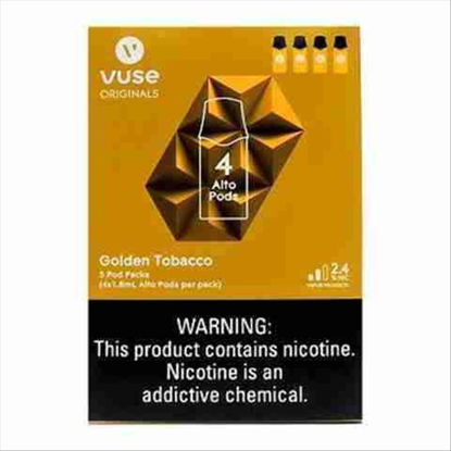 Picture of VUSE ALTO POD GOLDEN 2.4MG 4PK 5CT