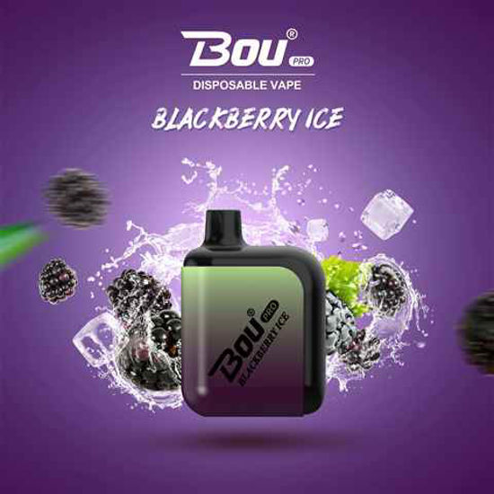 Picture of BOU BLACKBERRY ICE 7000 PUFFS 10CT