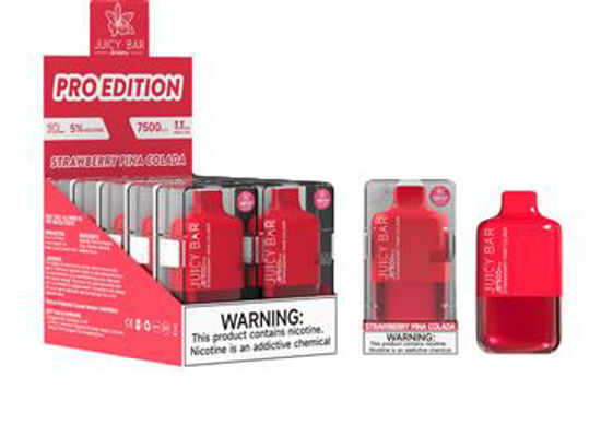 Picture of JUICY BAR PRO STRAWBERRY PINACOLADA 7500 PUFFS 10CT LTE
