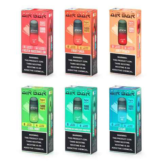 Picture of AIR BAR ATRON STRAWBERRY WATERMELON REFRESHER 5000 PUFFS 10CT