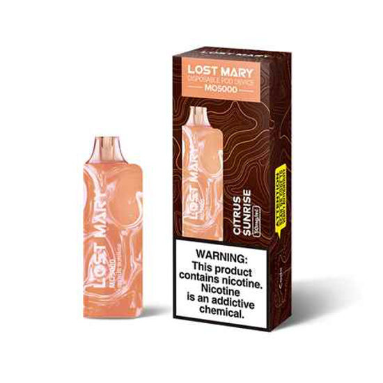 Picture of LOST MARY CITRUS SUNRISE 5000 PUFFS 5CT