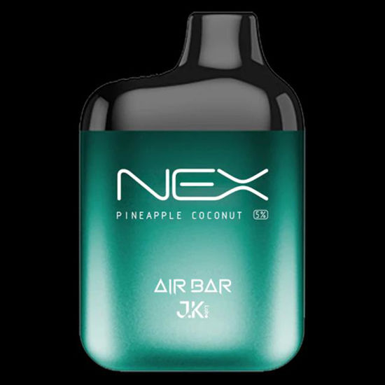 Picture of AIR BAR NEX PINEAPPLE COCONUT ZERO NICOTINE 6500 PUFFS 10CT