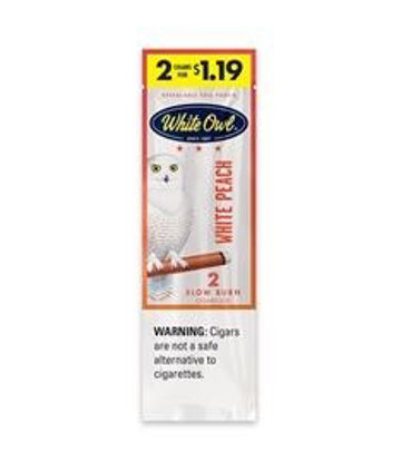 Picture of WHITE OWL WHITE PEACH 2 FOR 1.19
