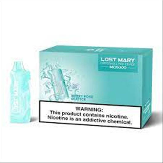 Picture of LOST MARY BERRY ROSE DUO ICE 5000 PUFFS 5CT