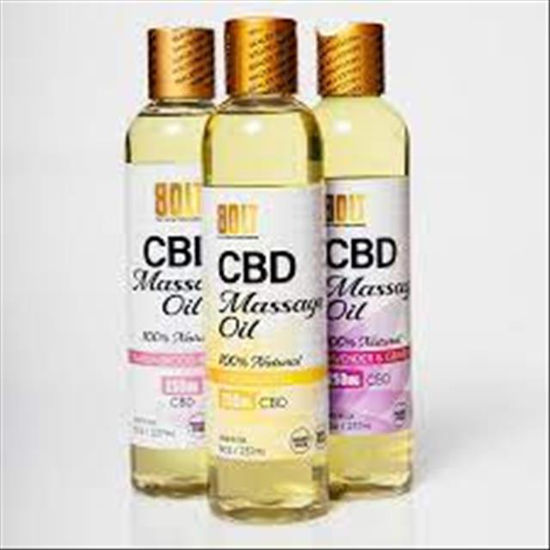 Picture of BOLT CBD MASSAGE OIL 250MG CONTOUR CHOCOLATE