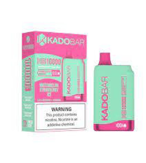 Picture of KADO BAR WATERMELON STRAWBERRY ICE 10K PUFF 