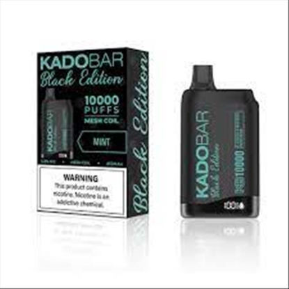 Picture of KADO BAR BLACK EDITION MINT 10K PUFF