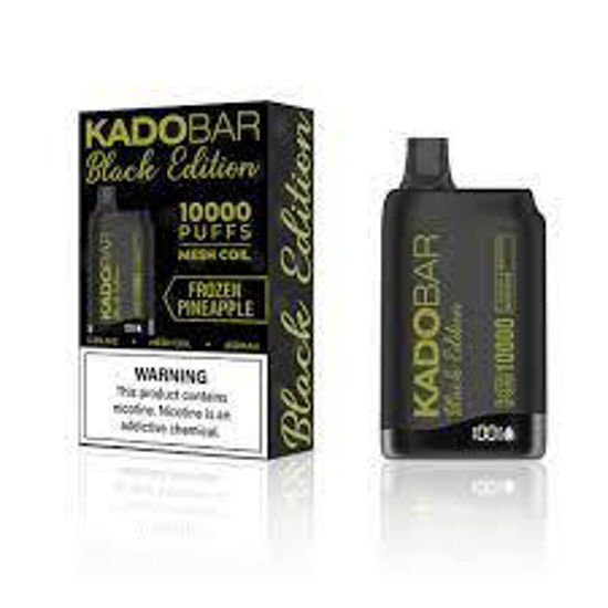 Picture of KADO BAR BLACK EDITION FROZEN PINEAPPLE 10K PUFF