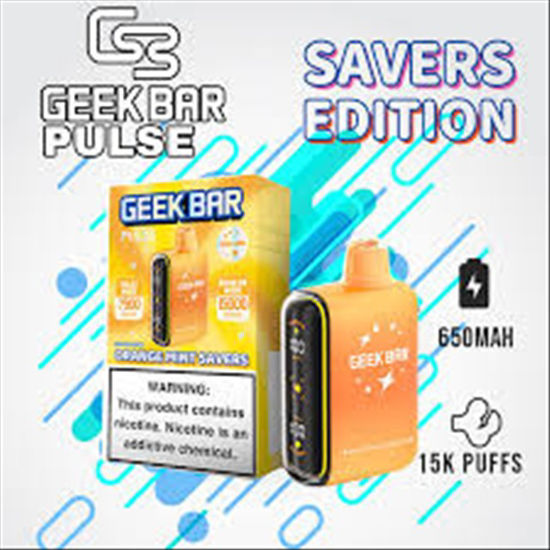 Picture of GEEK BAR ORANGE MINT SAVERS 15K PUFF