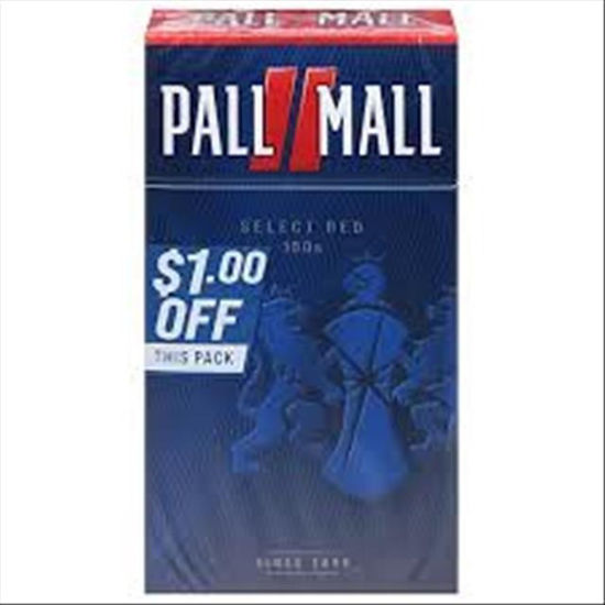 Picture of PALL MALL SELECT RED 100  BOX