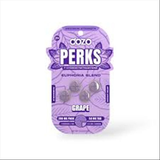 Picture of DOZO PERKS GRAPE 50 MG 4 PK 