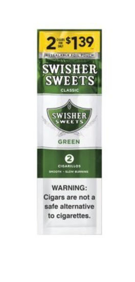 Picture of SWISHER SWEETS GREEN 1.39