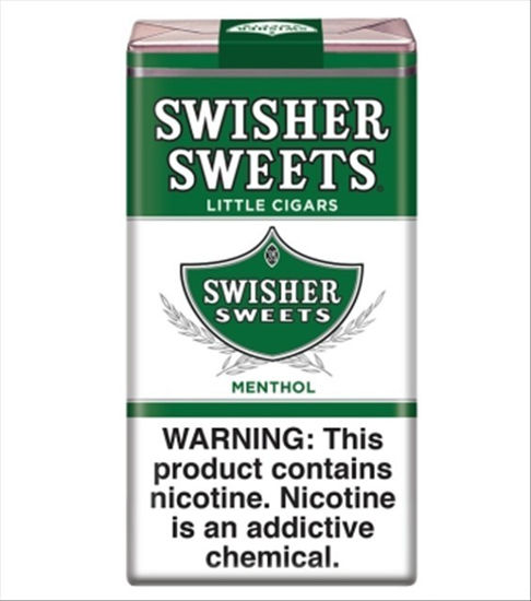 Picture of SWISHER SWEET MENTHOL LITTLE CIGAR 10 PK
