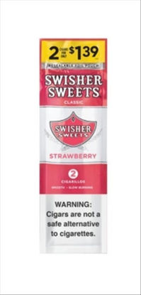Picture of SWISHER SWEETS STRAWBERRY $1.39