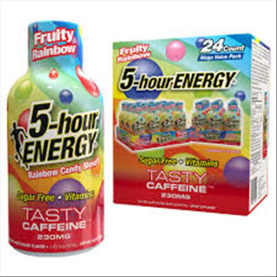 Picture of 5 HOUR ENERGY EXTRA STRENGTH FRUITY RAINBOW 12CT