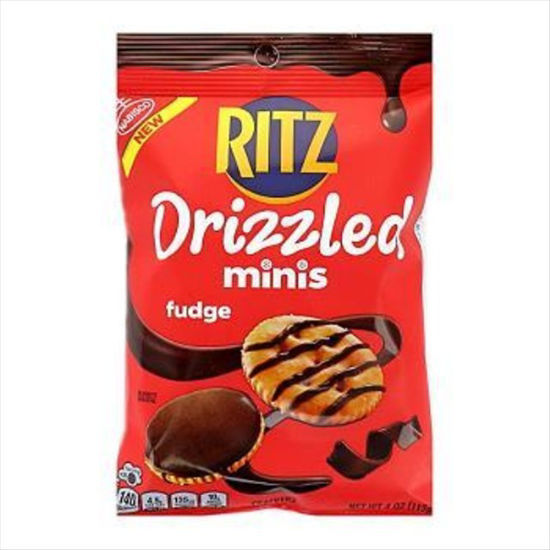 Picture of Ritz Drizzled Minis Fudge Caramel Crackers, 1 Count